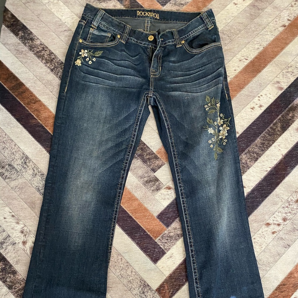 Rock & Roll cowgirl Denim bootcut jeans